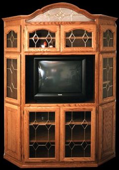 Stained Glass and Leaded Glass Cabinets